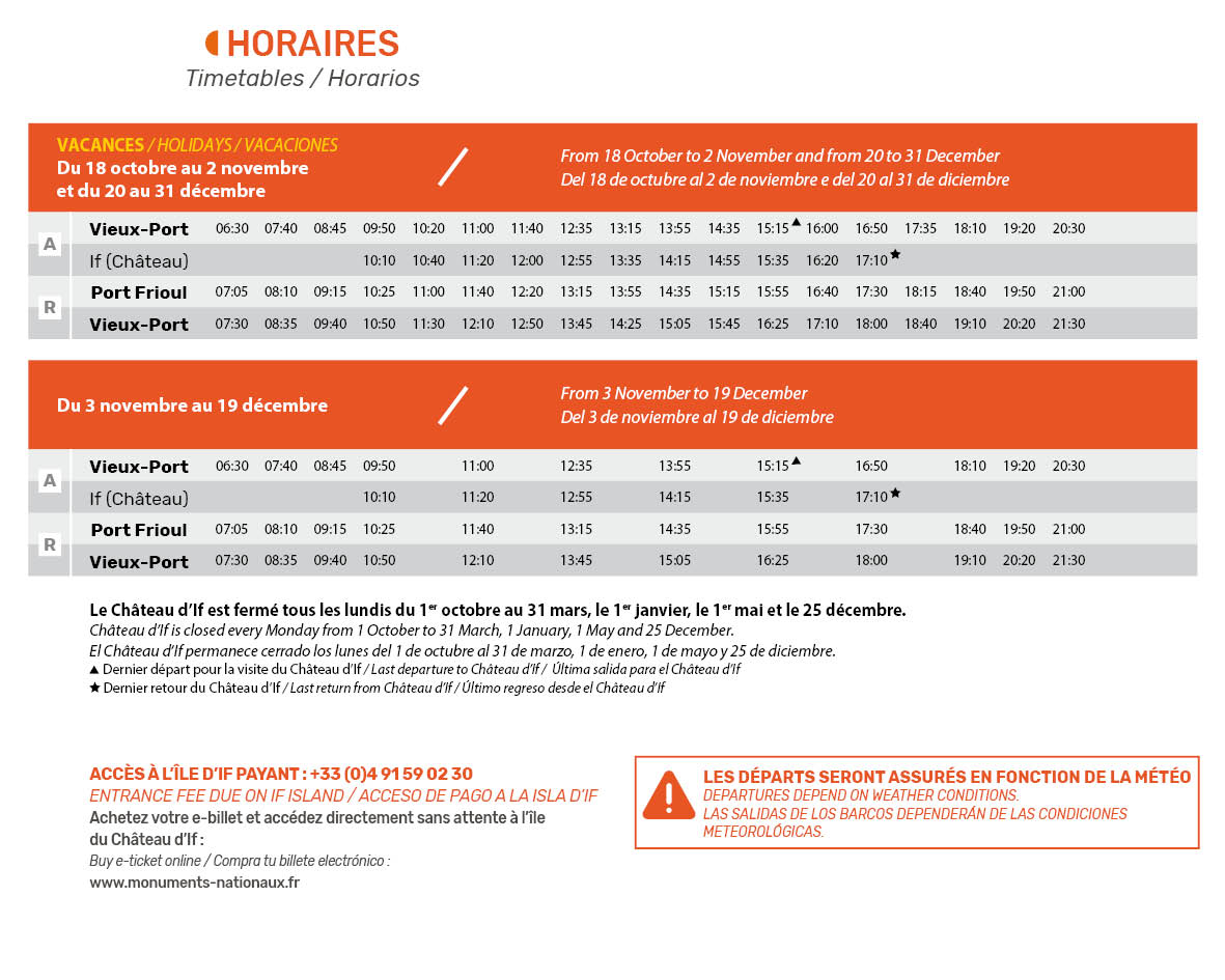 Grille horaire